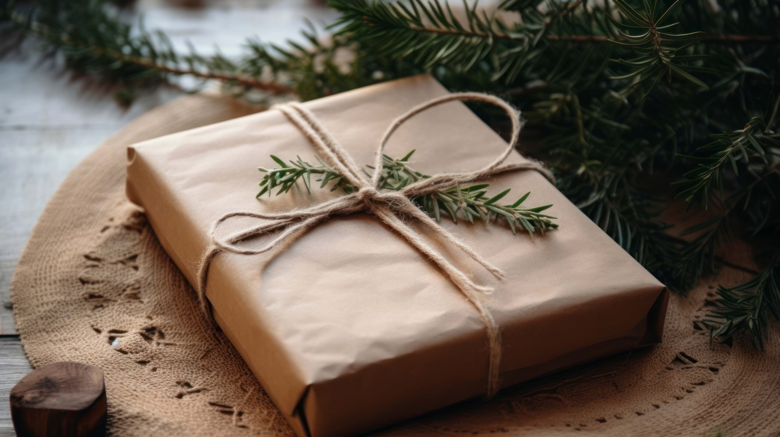 Wrap newspaper